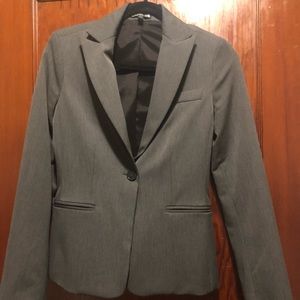 Express gray stretch suit blazer Size 0